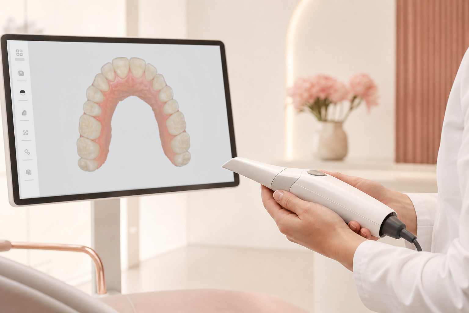 Escaneo intraoral y planificación digital de ortodoncia